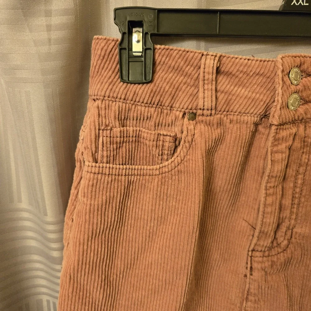 Pacsun‎ Mini Skirt Women Size 26 Chunky Pink Cordouroy Short (15